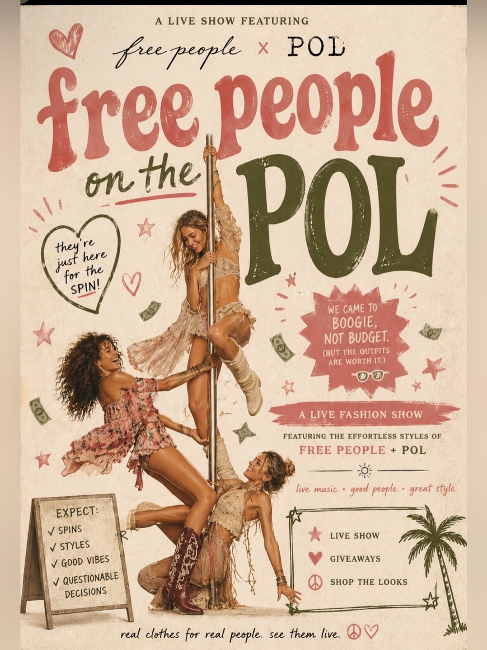 Free People on the POL | Tap ❤️ to Get Notified When We Go Live!